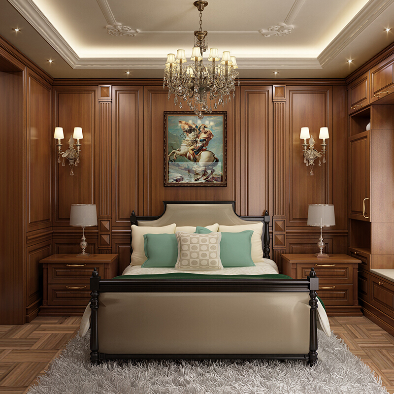 海尔Haier home全屋定制 定做客厅卧室家居 家具定制 欧式古典H6-3伯爵庄园全屋定制 预付金