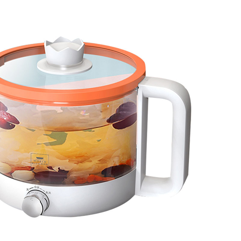 WORLD KITCHEN 康宁玻璃养生锅 WK-DG2006/KZ 1.2L 600W
