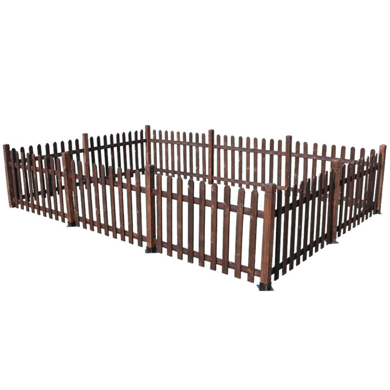 创意户外栅栏庭院花园围栏实木栏杆室外菜园围墙护栏围栏木栅栏院子