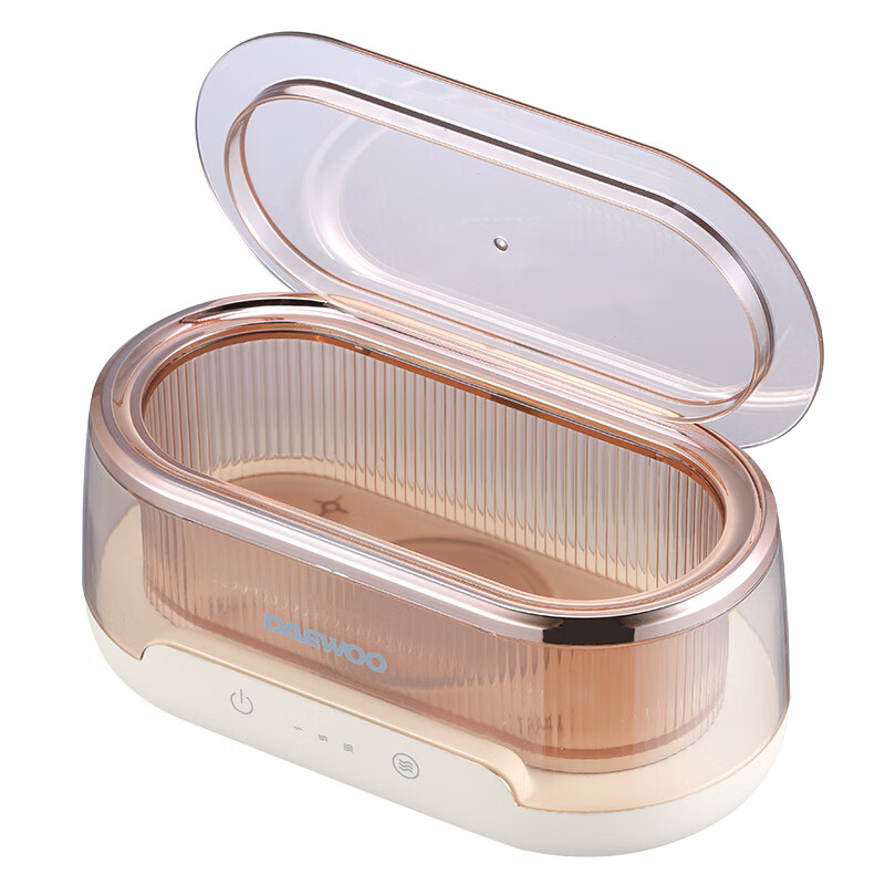 大宇(DAEWOO)超声波清洗机眼镜首饰便携式全自动清洗机DYQX-CS24 富士白(彩邮外!高清大图