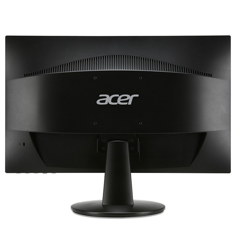 宏碁(acer) 电脑显示器办公家用全高清 黑色款商用可壁挂宽屏显示器 21.5英寸EH220可壁挂/VGA全高清屏