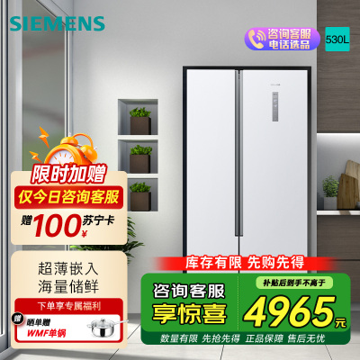 西门子冰箱BCD-530W(KX53NA20TI)