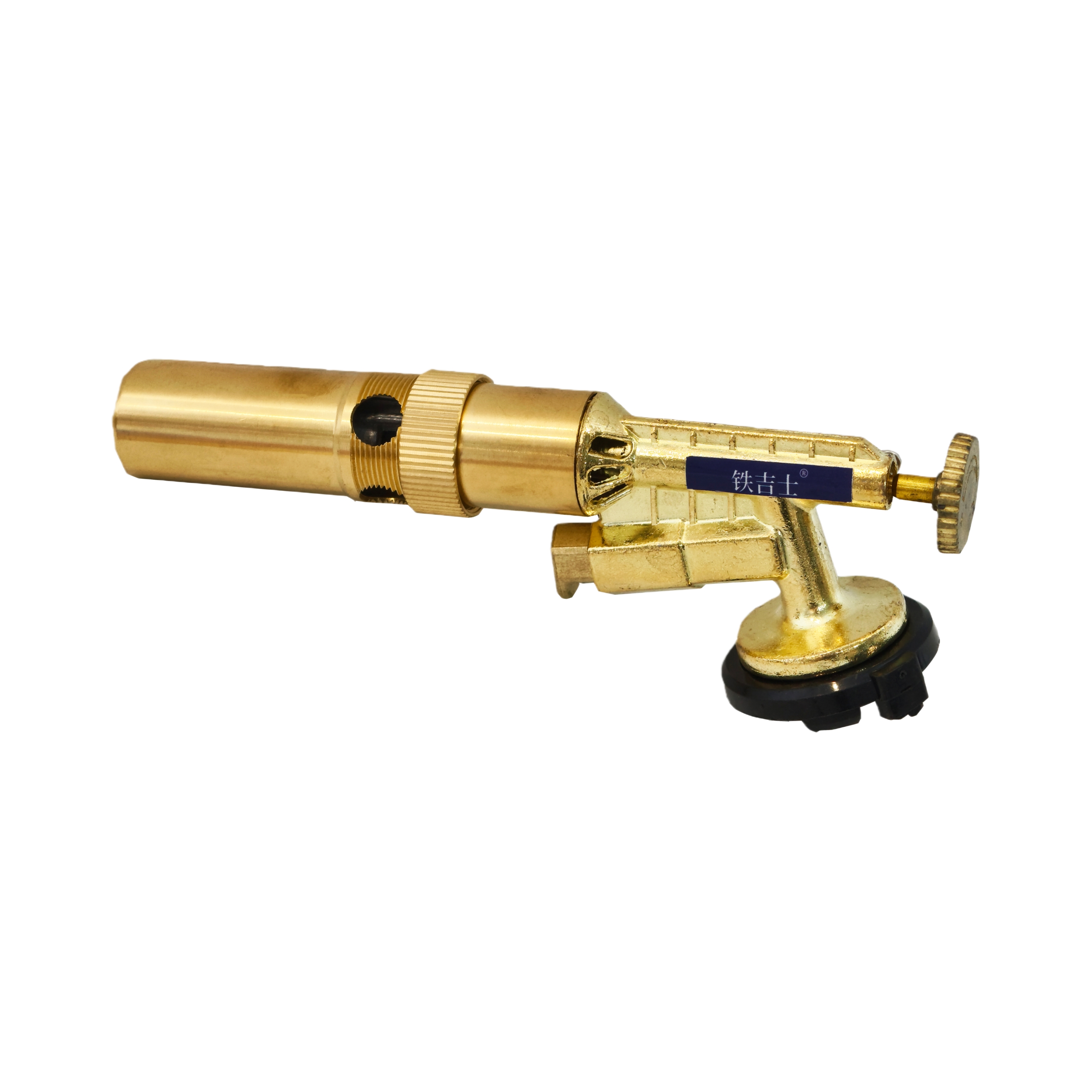 铁吉士 黄铜便携式喷枪头卡式气罐喷火枪 可倒置 个高清大图