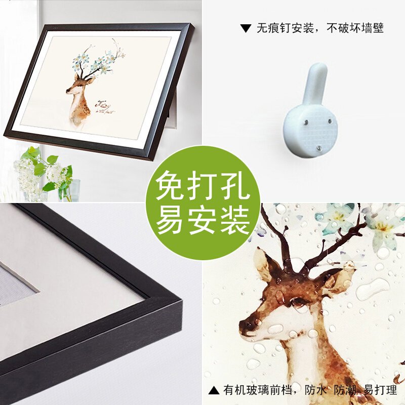 电表箱装饰画免打孔 开关盒弱电箱遮挡画 配电箱直接覆盖式挂画