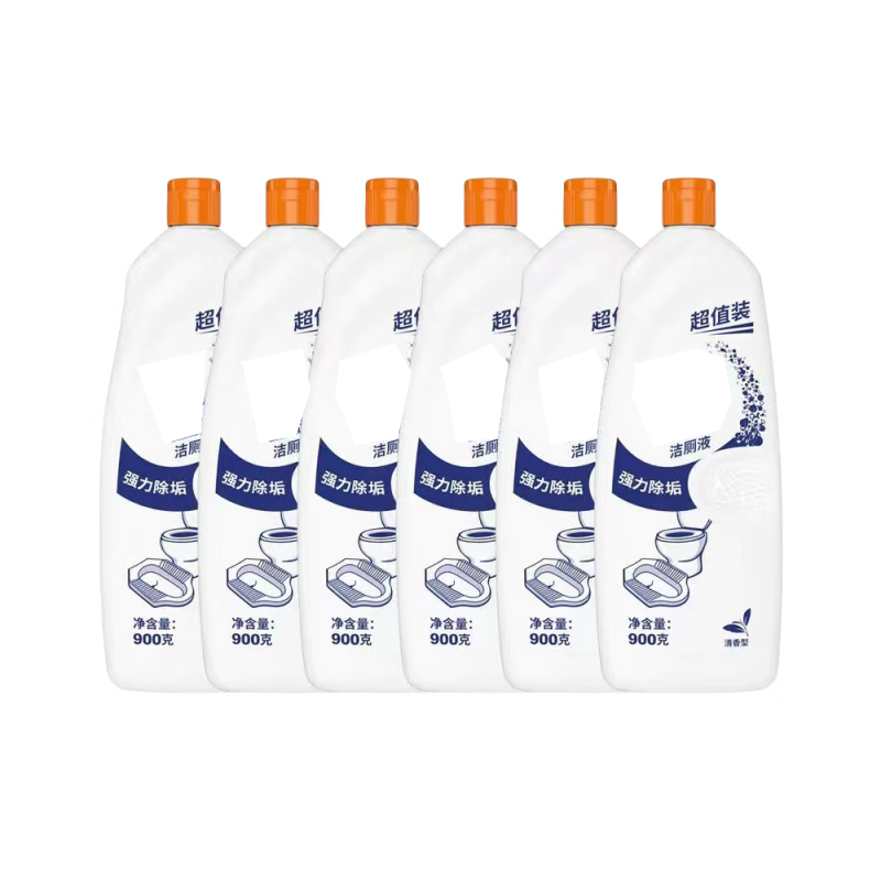 西亚斯洁厕液清香型900g洁厕灵厕所除异味强力马桶清洁剂一整箱 [整箱12瓶]清香型10.8kg高清大图