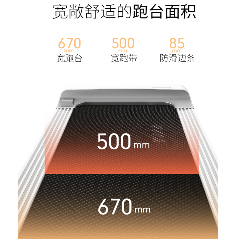 仟井 5100 智能家用彩屏跑步机高清大图