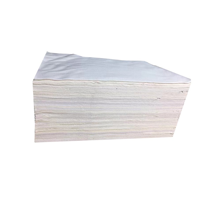鲸轩B105 50*60cm 1kg/包 涤棉抹布(计价单位:包)白色高清大图