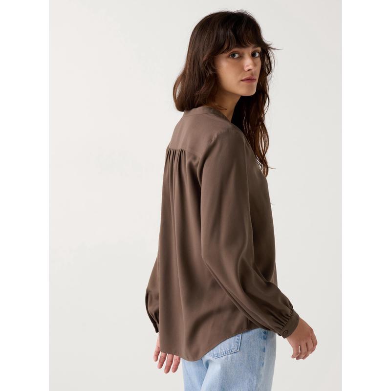 优衣库uniqlo优雅舒适百搭休闲女士衬衫海外直邮46943736