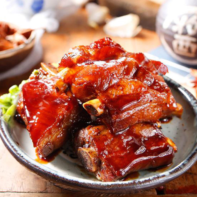 红烧排骨200g/袋 上海正宗红烧排骨红烧猪肉酱排骨卤味猪肉熟食小吃下