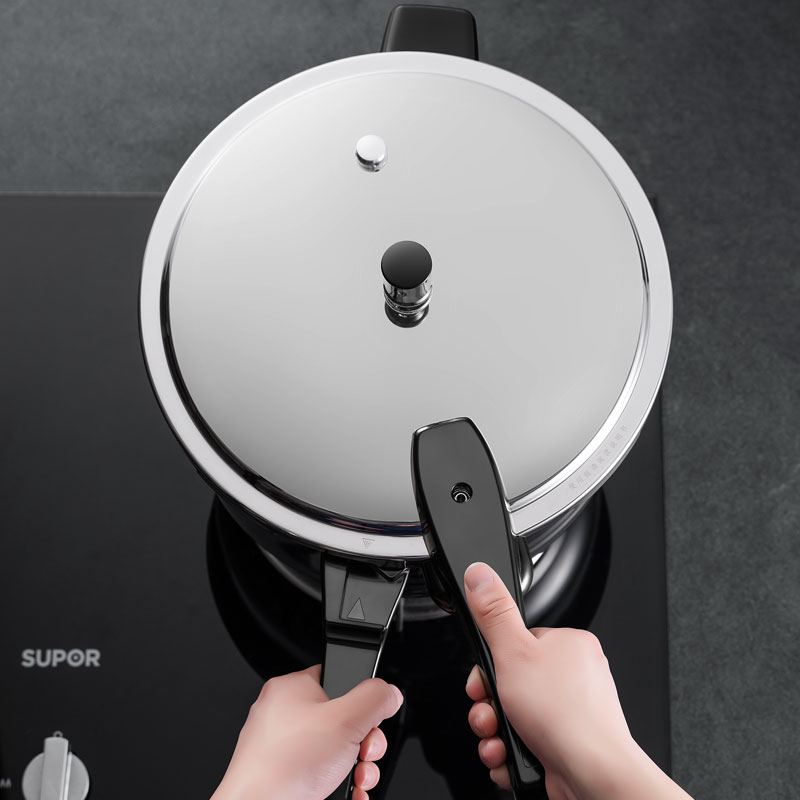 苏泊尔(Supor)好帮手304不锈钢大容量压力锅高压锅快锅双重安全易开合YS24ED燃气电磁炉通用