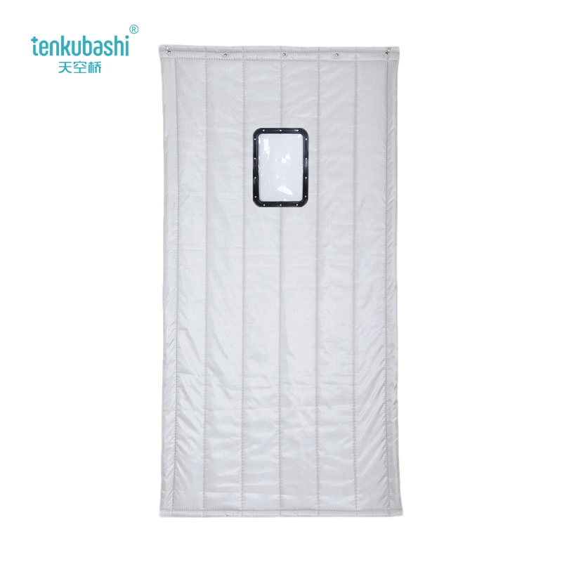 天空桥 棉门帘 MML-254银灰色30*45cm四层棉 平方米高清大图