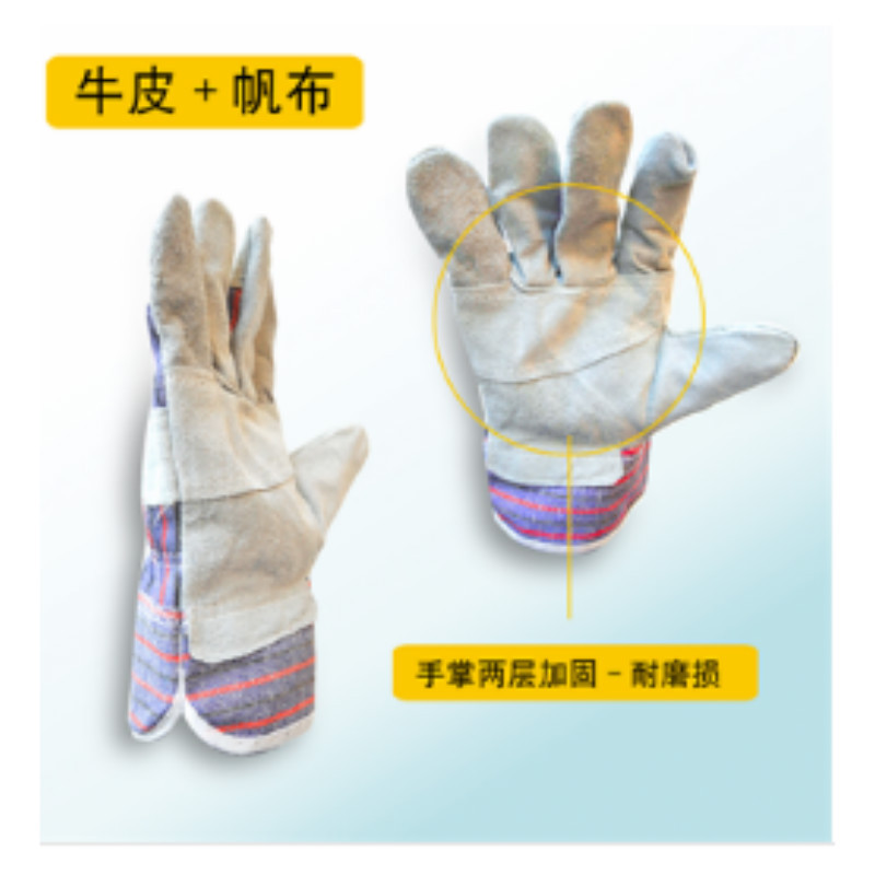 佳的 SAFEHAND 2331N1 牛皮接掌手套