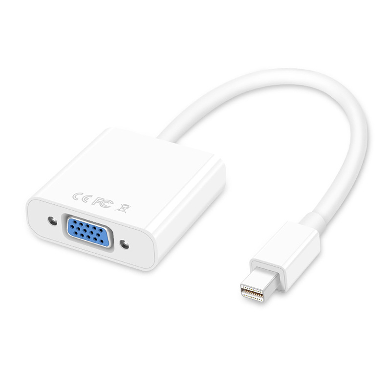 酷猫my cool cat Mini DP转VGA转接头MacBook Air Pro笔记本Displayport转换器