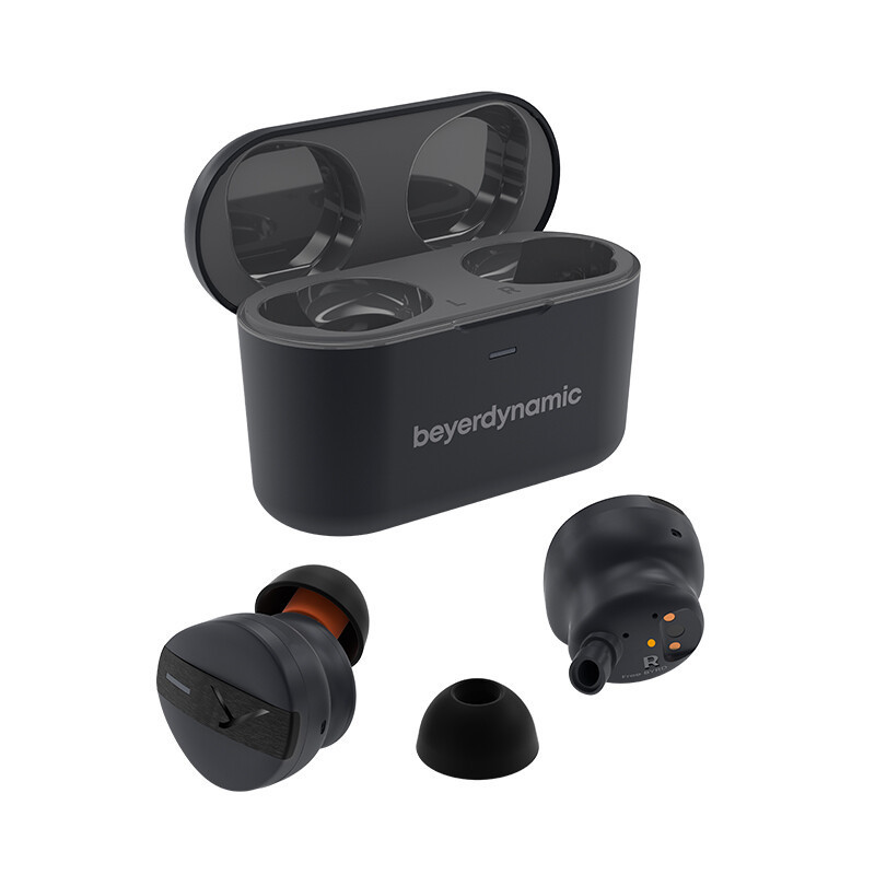 拜亚动力 拜雅Beyerdynamic Free BYRD真无线主动降噪蓝牙耳机入耳式HIFI耳塞 黑色耳机