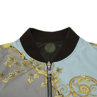 VERSACE COLLECTION 范思哲 男士印花聚酯纤维两面穿薄棉夹克外套棒球服 V500600 VT02103