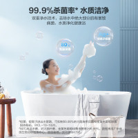 美的(Midea)热水器家用2200W速热低耗节能72小时保温 长效免换镁棒 60升储水式电热水器F6022-M3(H)