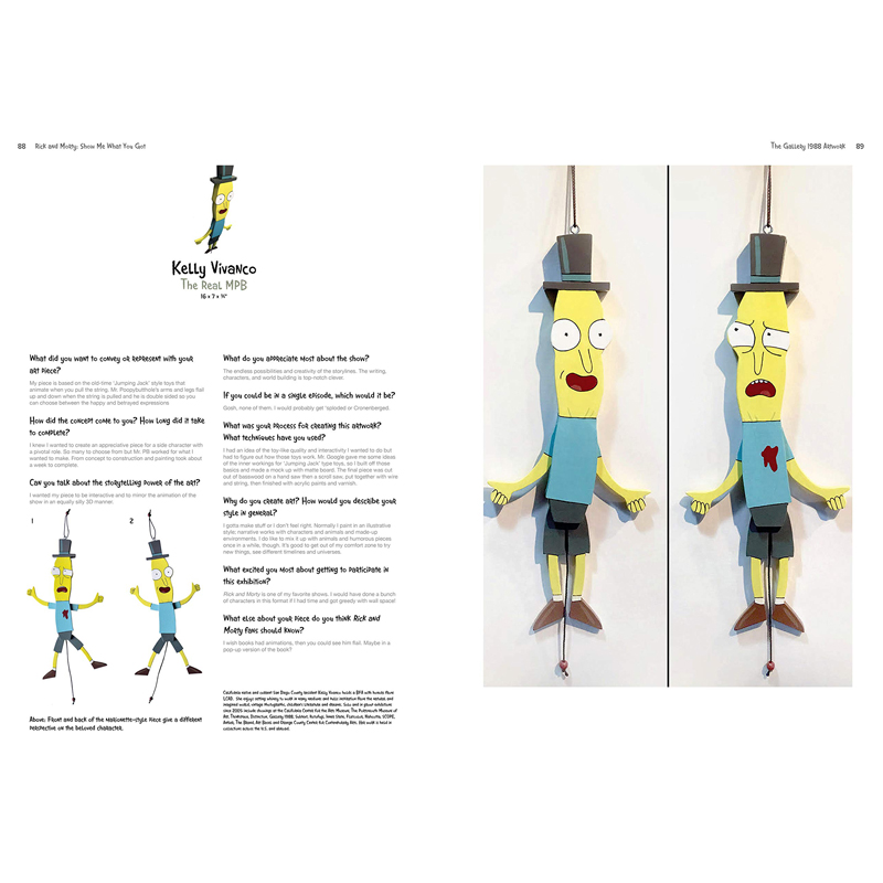 [正版]瑞克和莫蒂动画设定集2 英文原版 Rick and Morty Show Me What You Got 19高清大图