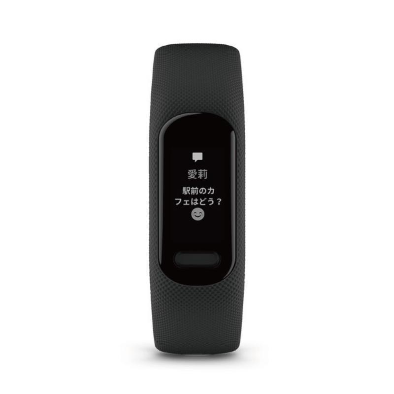 Garmin运动智能手表S黑款触屏心率血氧防水男士健康管理蓝牙GPS助手