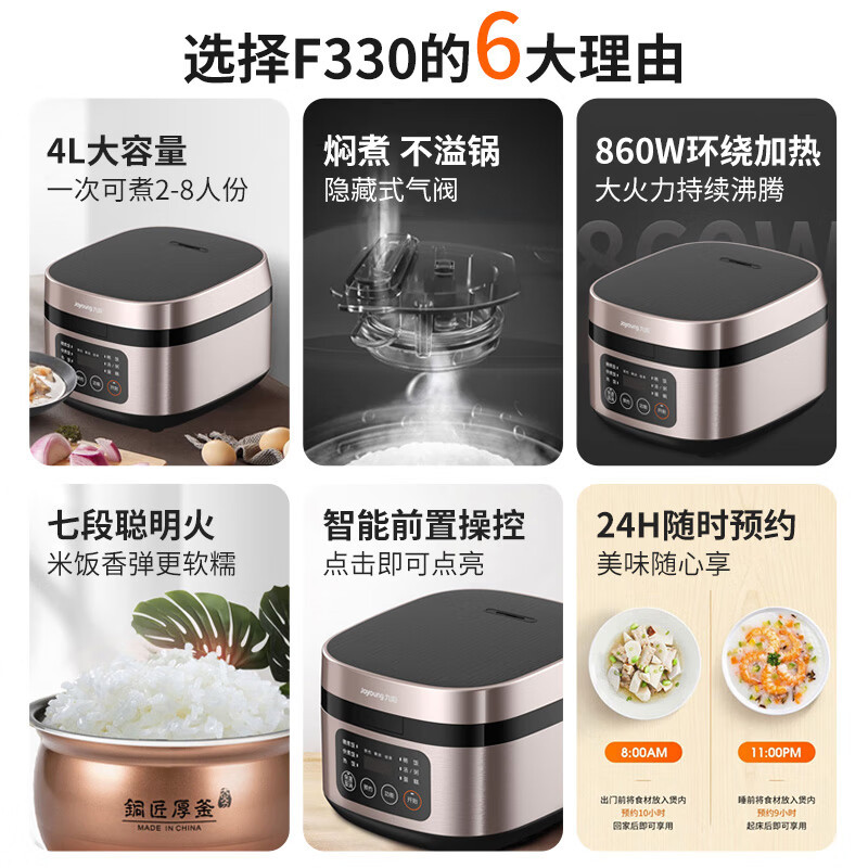 九阳-家用电饭煲F40FY-F330高清大图