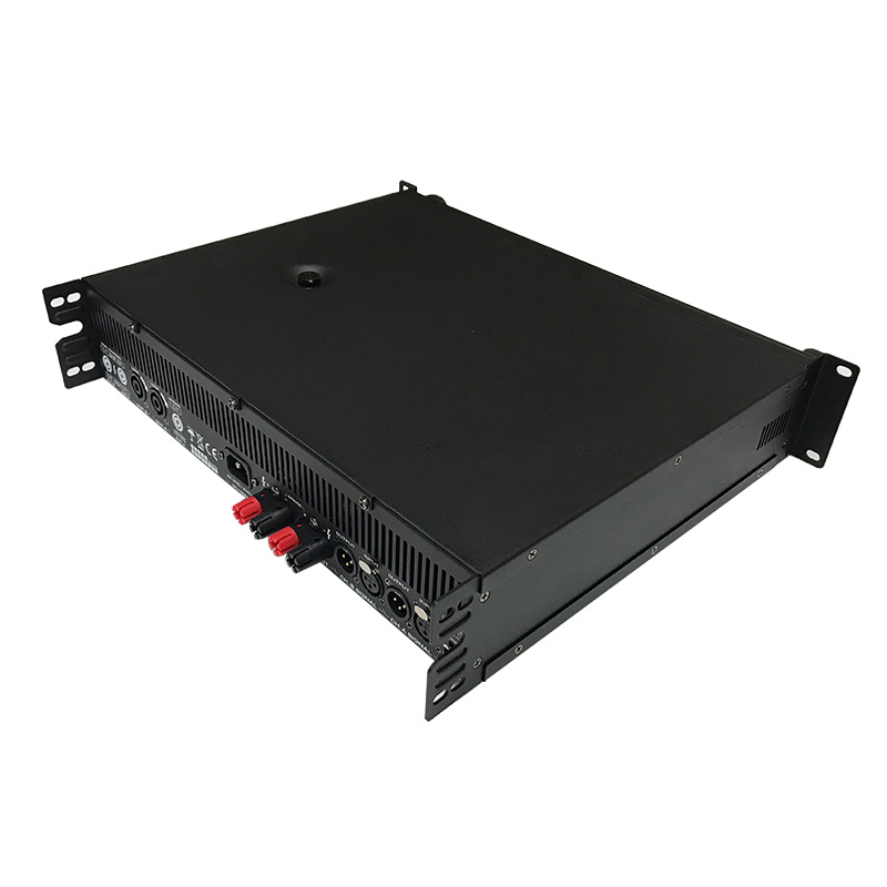 启诺QN-TM450 视频会议适用定阻功放 多功能会议室专业后级功放 黑色 台高清大图