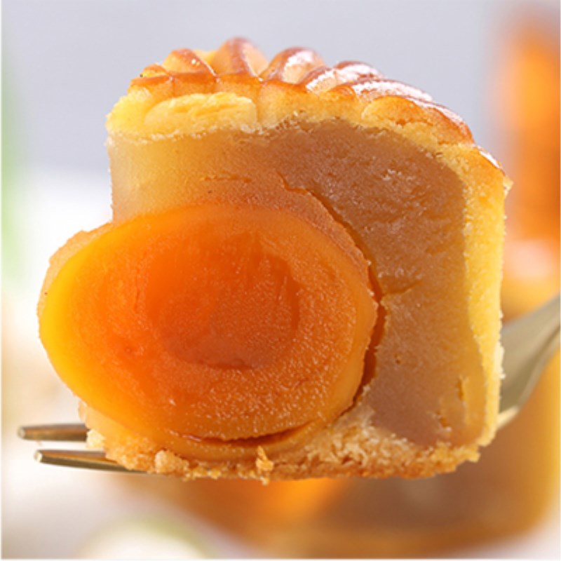 华美月饼券 蛋黄橘皮月-月饼礼盒128型兑换券