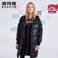 波司登冬中长款羽绒服女B80142584DDS
