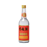[李渡官方旗舰店]李渡30高粱酒 52度浓特兼香白酒500ml单瓶装 固态法发酵粮食酒 江西光瓶酒