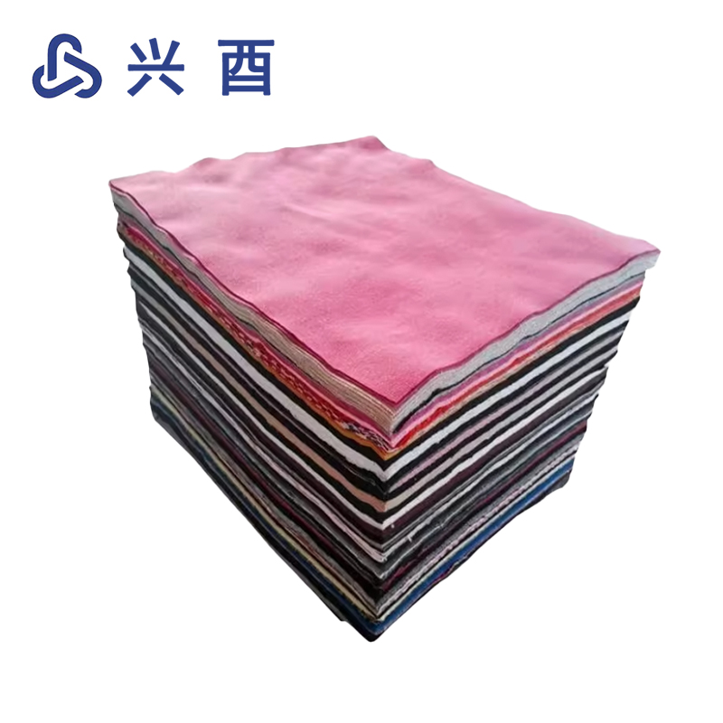 兴酉 擦机布 杂色 千克高清大图