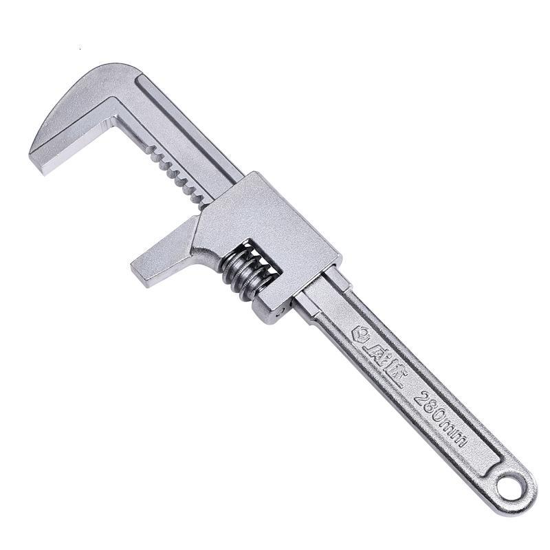 万能扳手多功能板手大开口活动扳手下水器暖气管道扳手