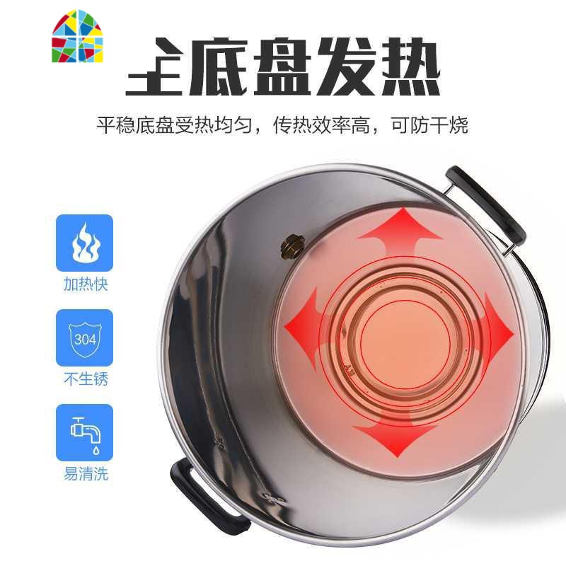 食堂煮汤桶不锈钢保温茶水桶饭店餐厅熬骨头汤锅商用电大容量家用 FENGHOU 40L(食品级)有龙头高清大图