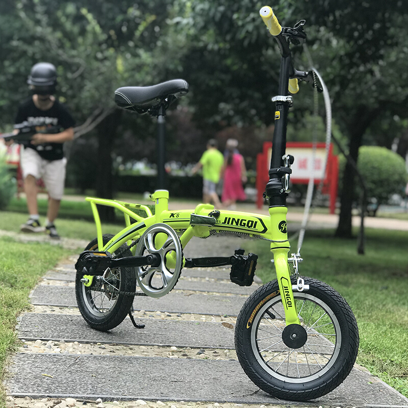 迷你型12寸小折叠自行车男女款成人小轮儿童学生单速轻便小孩单车