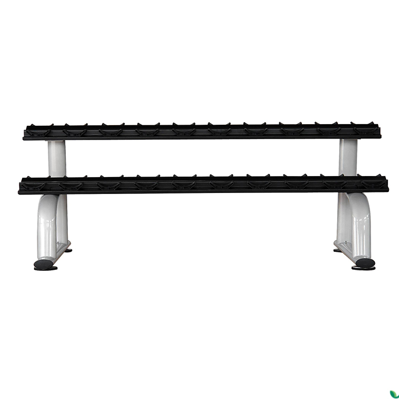 军霞(JUNXIA)JX-825 双层哑铃架健身房商用固定磅数哑铃套装(含哑铃)