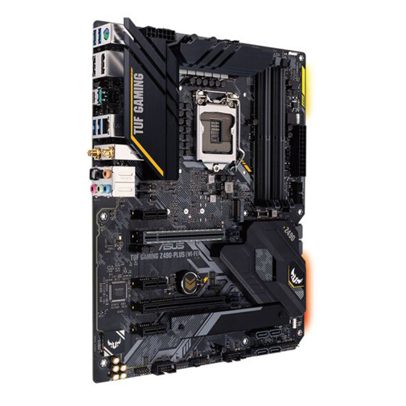 华硕(ASUS)TUF GAMING Z490-PLUS (WI-FI) 电竞特工主板 支持 CPU 10900K/10700K(Intel Z490/LGA 1200)