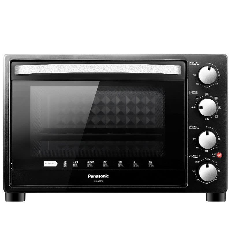 松下(Panasonic)电烤箱 NB-H3201 家用专业烘焙电烤箱 上下火独立精确控温 32升图片