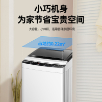 荣事达(Royalstar)6.2公斤全自动波轮洗衣机迷你家用小型洗脱一体宿舍租房用 小户型优选 ERVP192062T