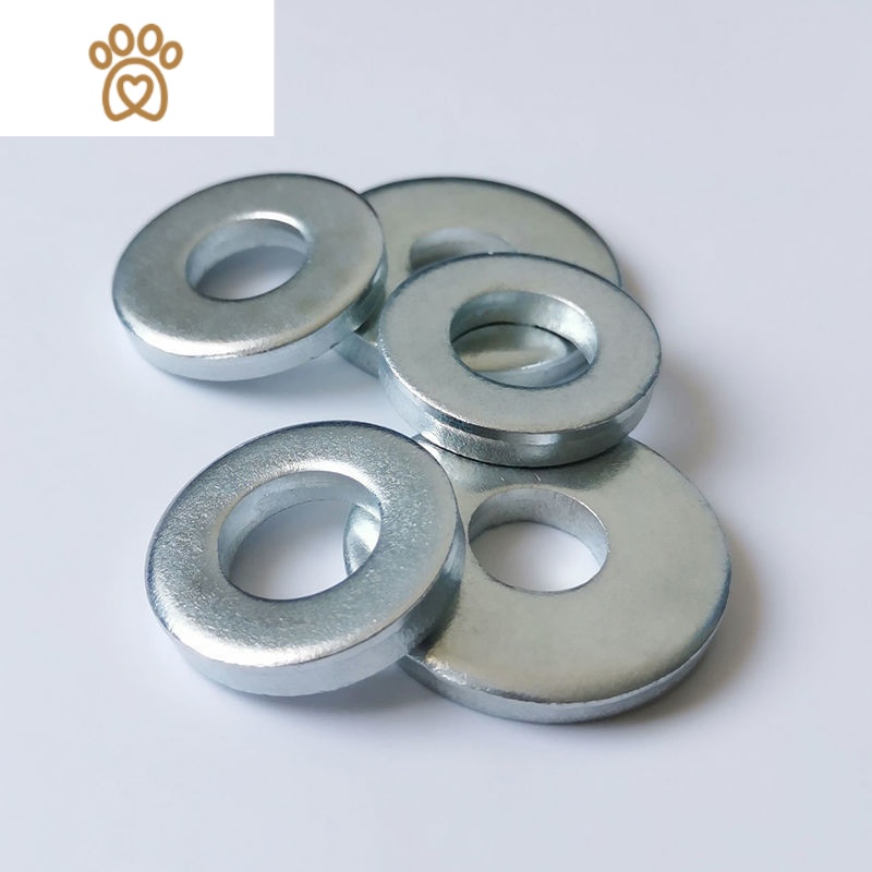 镀锌非标平垫加大垫圈加厚铁平垫螺丝垫片圆形金属介子m8m10m12 敬平