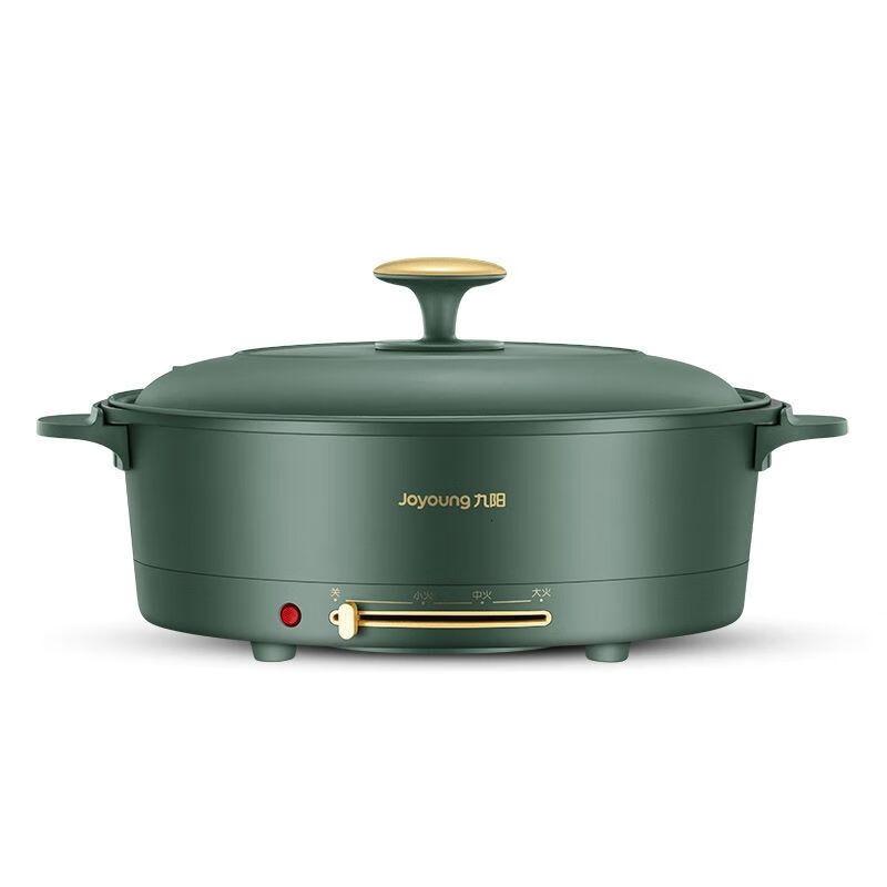 九阳(Joyoung)电火锅HG50-GD95家用5L一体复古锅炒锅煮电热锅多功能料理锅 九阳(Joyoung)电火锅H