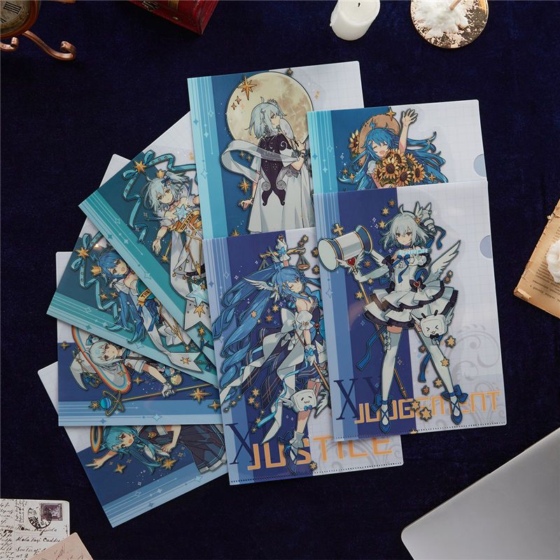 bilibili周边 哔哩哔哩2233幻星集文件夹收纳册塔罗b站