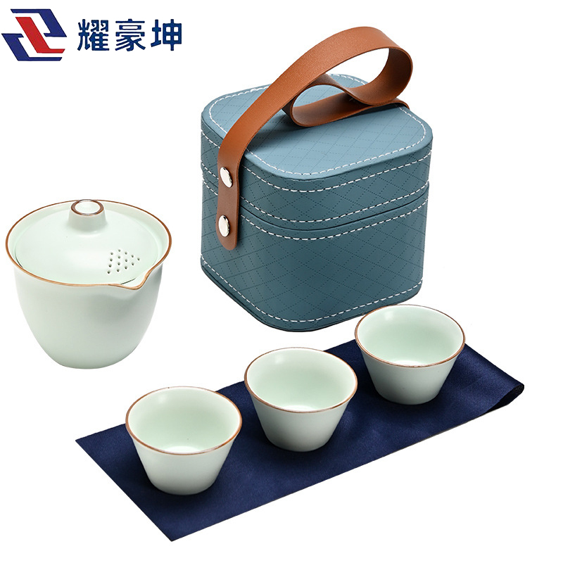 耀豪坤旅行茶具套装YH13K 套高清大图