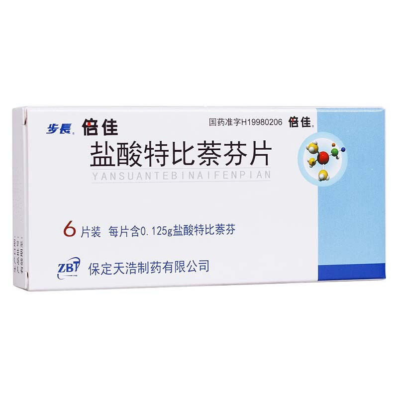 步长盐酸特比萘芬片0125g6片