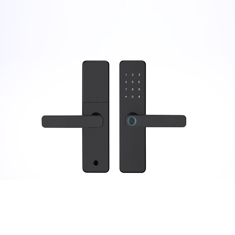 中锐信 K16 指纹密码锁 黑色高清大图