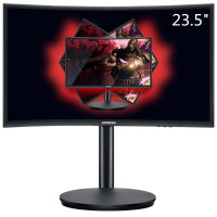 三星（SAMSUNG） 显示器曲面电竞屏144HZ 1毫秒 量子点吃鸡游戏电脑显示屏 23.5英寸 C24FG70FQC