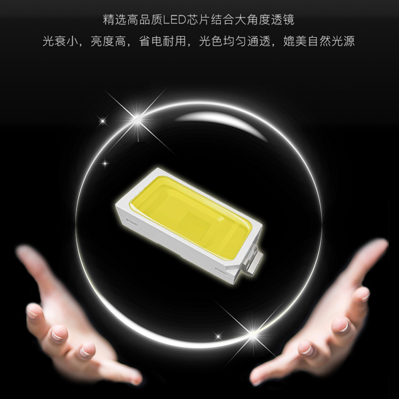 惠普博士系列 智能电器(OM-09白)LED厨房灯嵌入式厨卫面板灯具铝扣板平板灯高清大图