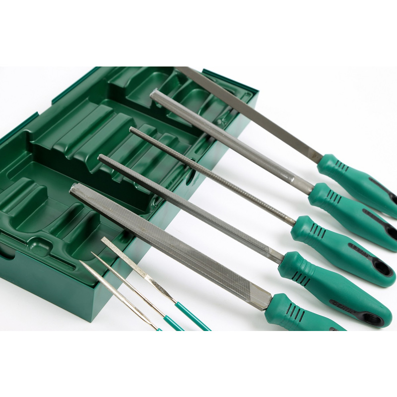 世达 SATA 09910 工具托组套-8件锉刀组套 275180080036