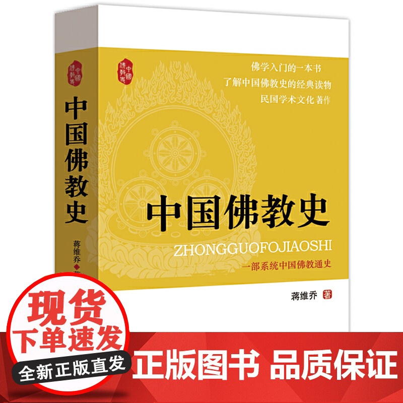 中国佛教史 蒋维乔 金城出版社 正版书籍高清大图