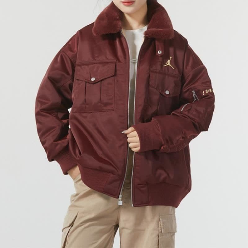 NIKE耐克棉服运动休闲舒适保暖女装外套FZ6449-619 D图片