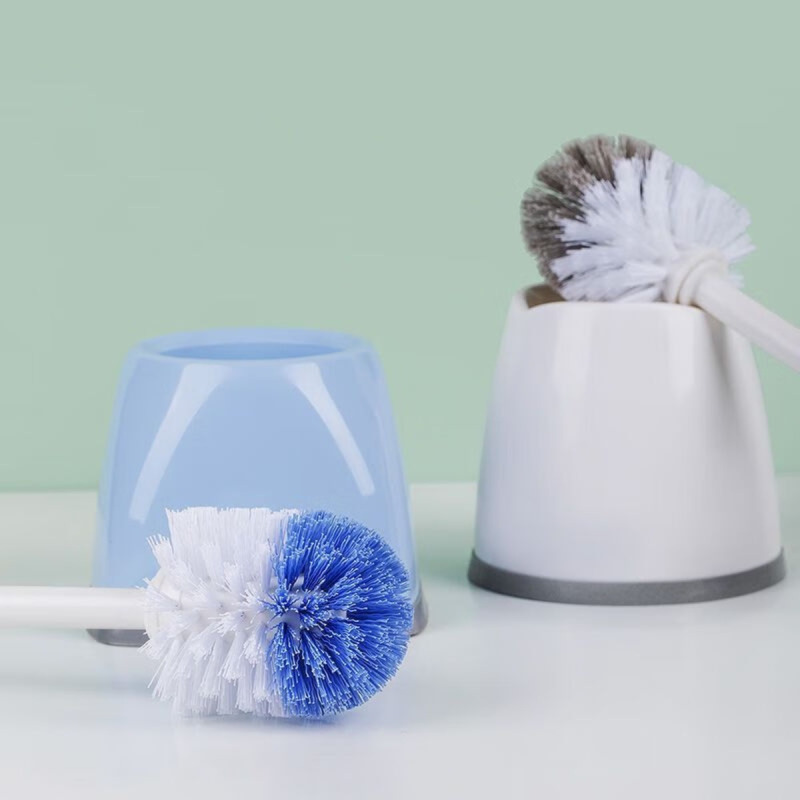 茶花(CHAHUA) 座式套装马桶刷(方形)蓝色4308尺寸:14.6*14.6*40.0cm高清大图