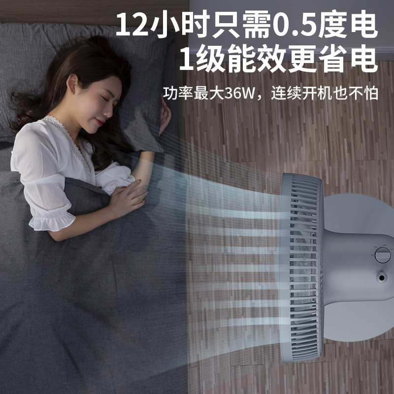 先锋电风扇家用落地扇立式智能遥控定时宿舍摇头大风量电扇DLD-D31HR