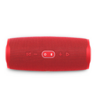 JBL CHARGE4 音乐冲击波四代 便携式蓝牙音箱+低音炮 户外迷你音箱 防水设计 增强版赛道扬声器 红色