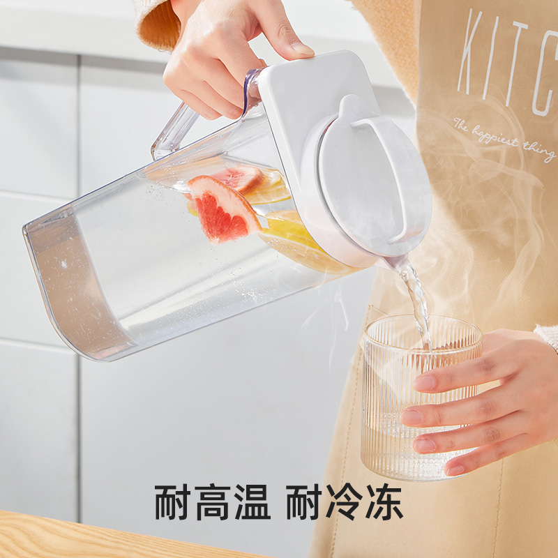 梵特 耐高温冷水壶 家用塑料冰箱凉水壶大容量凉水杯凉开水壶高清大图
